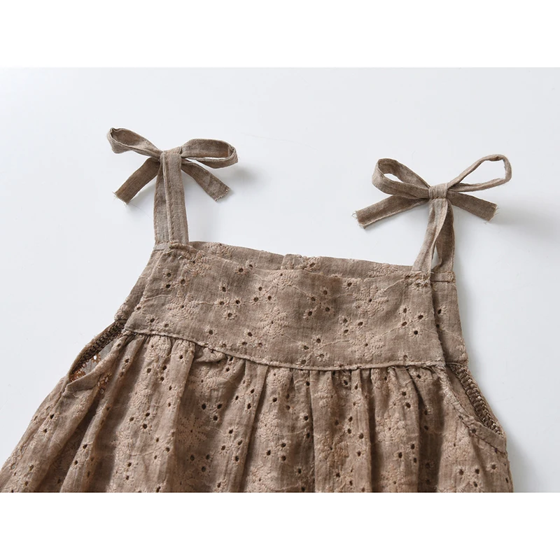 Летний однотонный Комбинезон для маленьких девочек от 0 до 2 лет - купить по