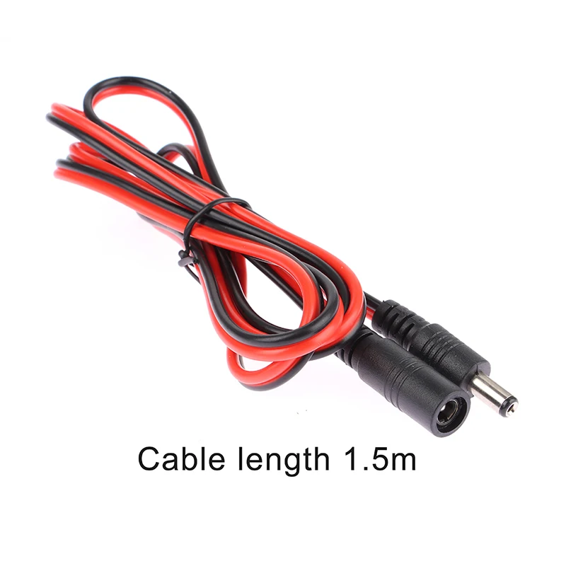 

Шнур питания DC 16AWG 5.5x2.1мм 12В 10А для систем видеонаблюдения