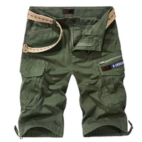 summer loose casual pants outdoor multi bag tooling cotton shorts mens cargo pants workout shorts fashion shorts men