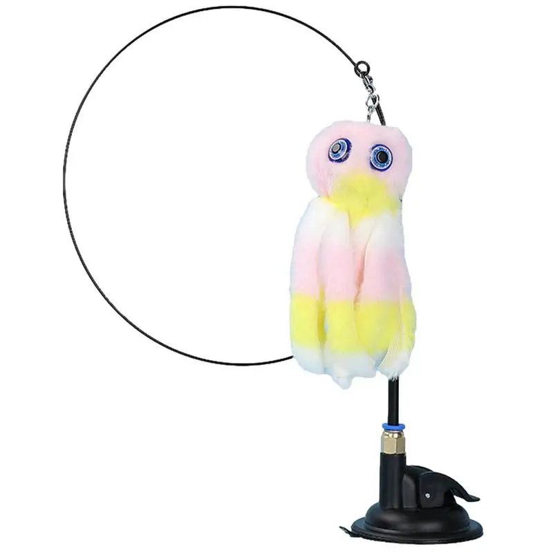 

Кошачья палочка, игрушка на присоске, игрушка для кошек, интерактивные игрушки для кошек и перьев, палочка для котят, игрушки с колокольчика...