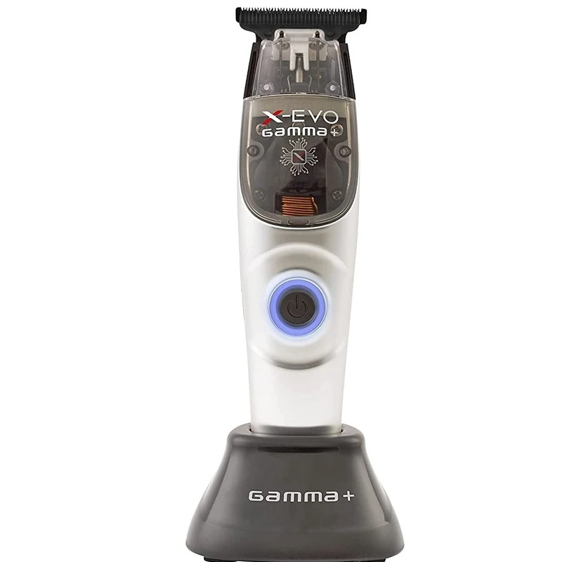 

Trimmer Microchipped Magnetic Motor with Interchangeable Lids Matte Colors, 3 Guards, Charging Stand