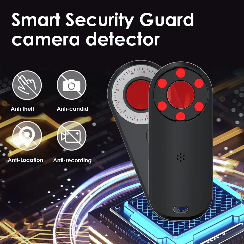 

Portable Hotel Anti-spy Camera Detector Prevent Monitoring Wireless Detector Car GPS Locator Tracking Detection Scanner