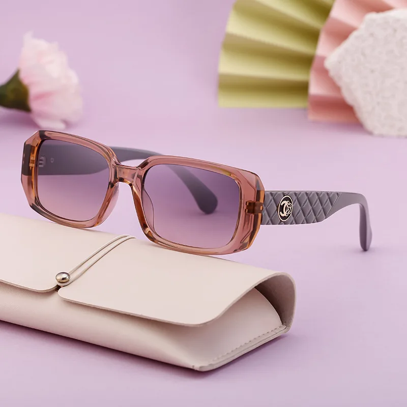 Por Lenses 2024 женские смоляные очки для взрослых B7206 повседневные солнцезащитные Miu Mui