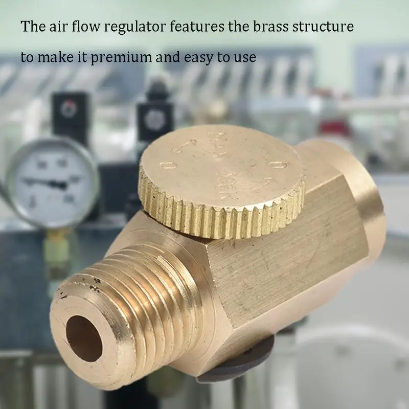 

Newest Air Flow Regulator Regulating Valve Brass Pneumatic Tools BO