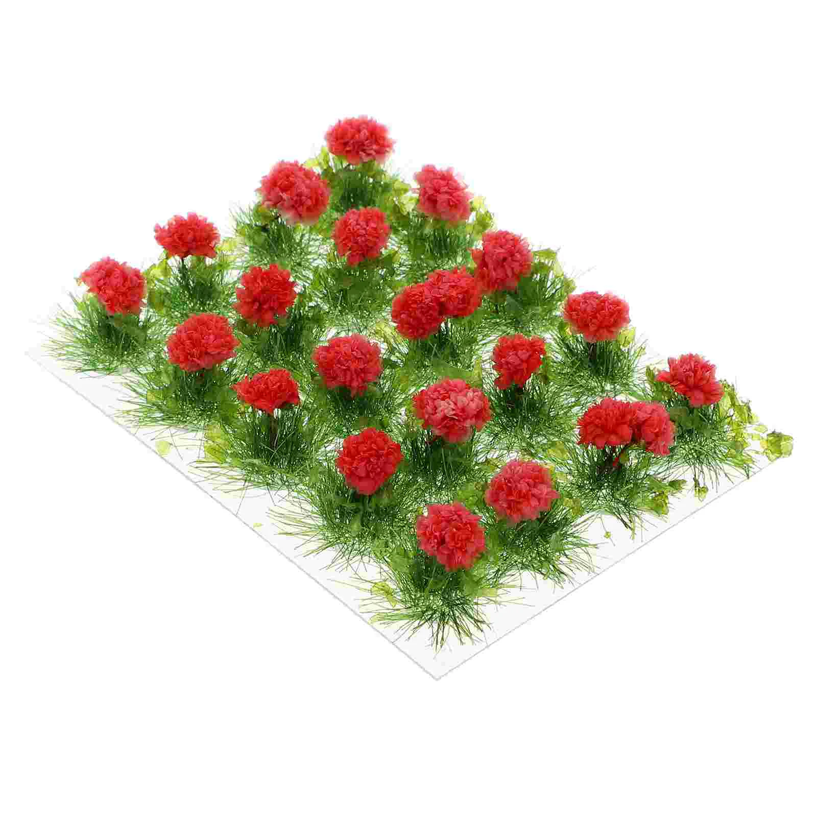 

Flower Model Tufts Miniature Grass Landscape Terrain Microscenery Cluster Static War Gaming Building Architecture Diy Vegetation