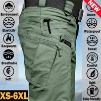 mens military cargo trousers army waterproof multiple pocket tactical pants for men breathable work pants male loose home pants