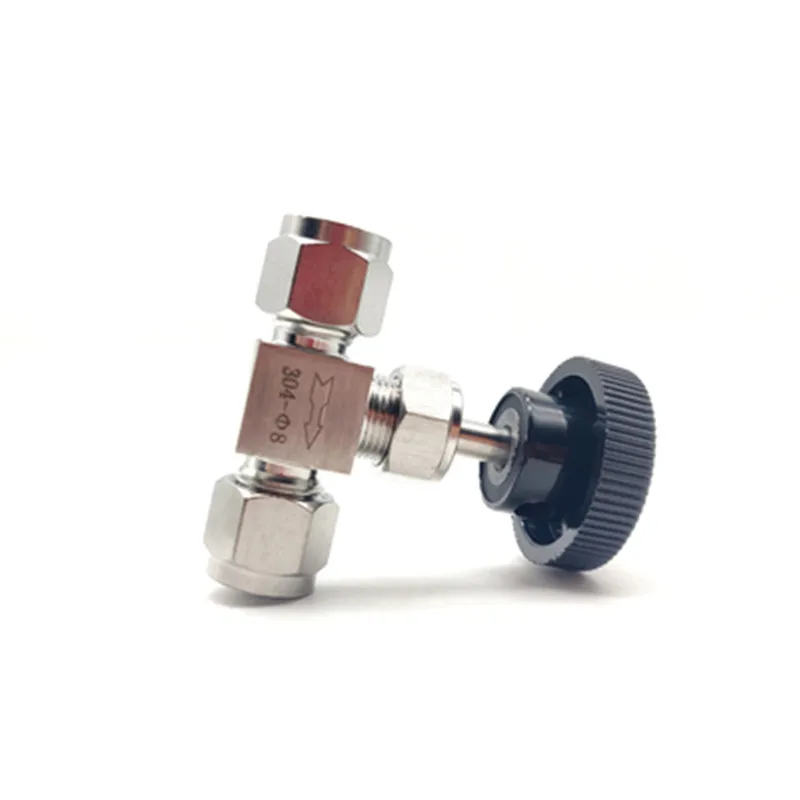 Регулируемый игольчатый клапан диаметром 3 4 6 8 10 12 мм 3/8 дюйма 1/2 кухонный запорный