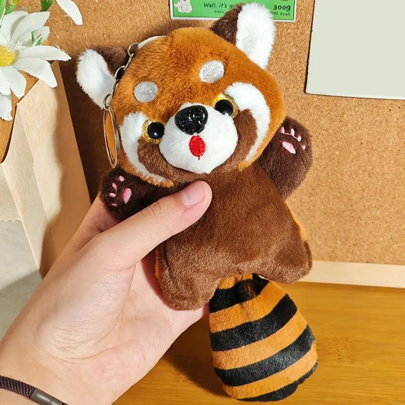 Милый брелок для ключей набивное животное декоративный подвесной рюкзак