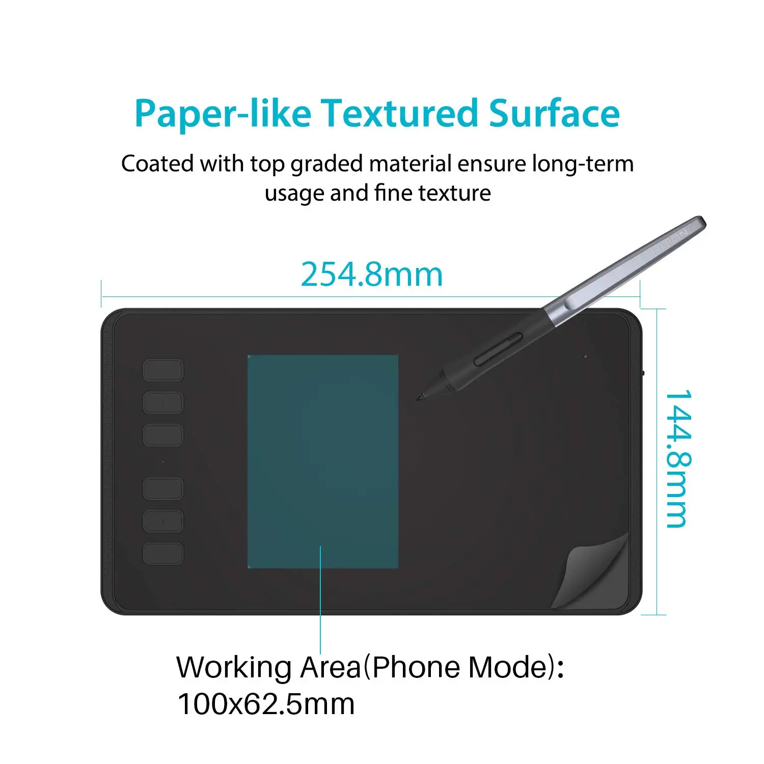 

Huion H640P 8192 levels professional drawing graphic pen tablet