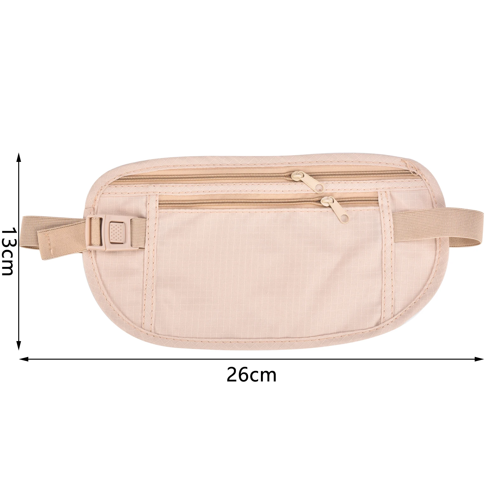 Невидимая дорожная сумка для паспорта поясная денег скрытый защитный кошелек