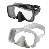 adult scuba diving mask tempered glass high defination swimming goggles with nose cover snorkel gear freediving swim