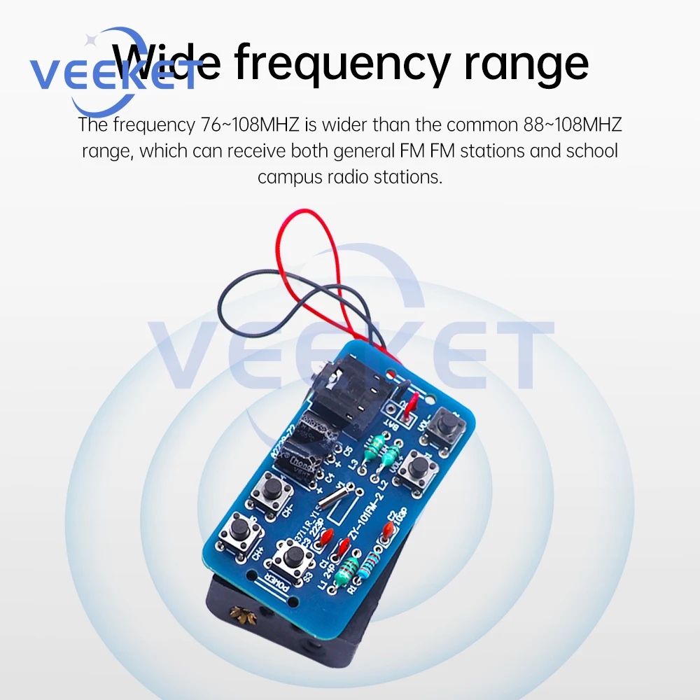 Модуль FM-радио DIY 76-108 МГц