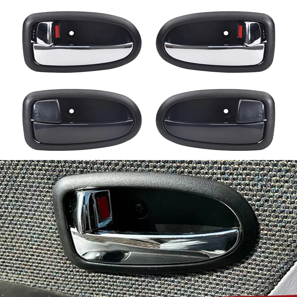 Автомобильная черная внутренняя дверная ручка для Hyundai MATRIX моделей Lavita 2001-2010
