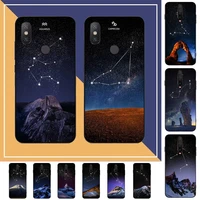 lvtlv constellation star mountain phone case for redmi note 8 7 9 4 6 pro max t x 5a 3 10 lite pro