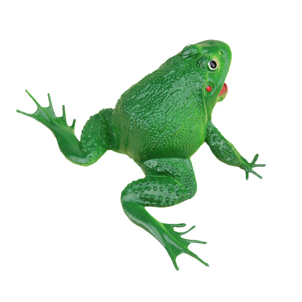 

Decorative Frogs Model Frogs Adornment Home Desktop Ornament Kids
