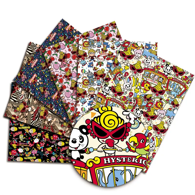 

cartoon black baby DIY handmade sewing patchwork quilting baby dress home sheet 140cm printed fabric fabric sewing kids fabric