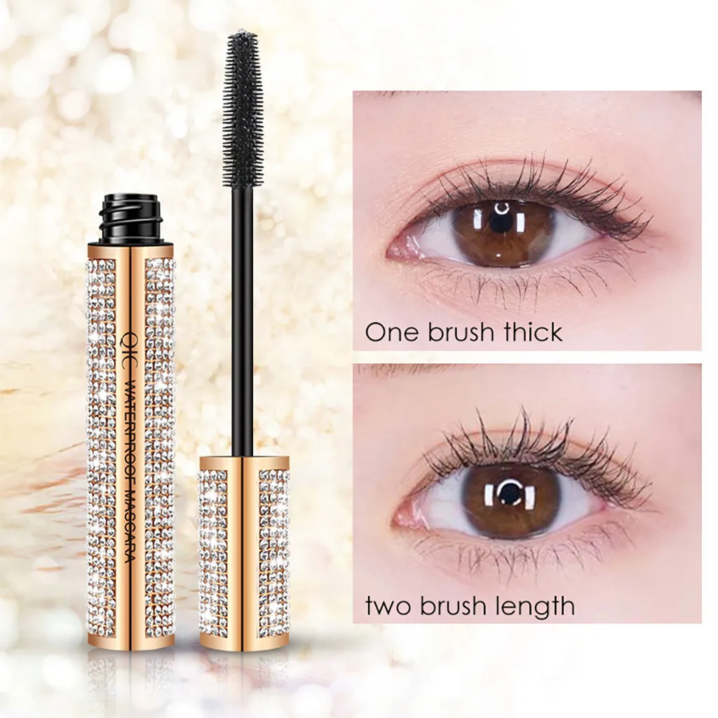 

4d Silk Fiber Mascara Lash Black Mascara Waterproof Non-smudge Mascara Eyelash Extension Thick Lengthening Eye Lashes Cosmetic