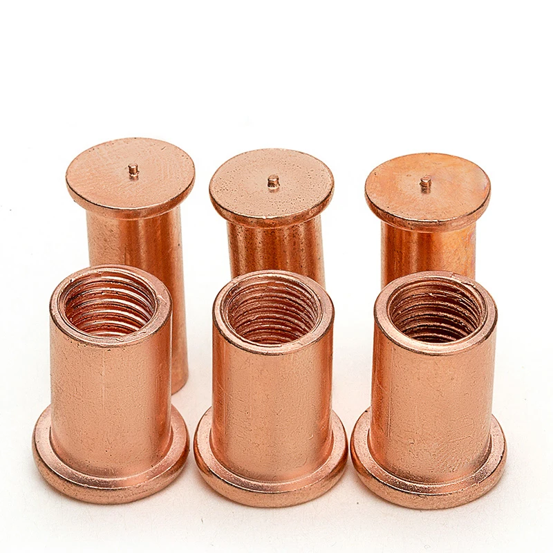 M3 M4 Медные Плакированные сварочные штифты паяшльный тифт PCB LED SMT резьбовой