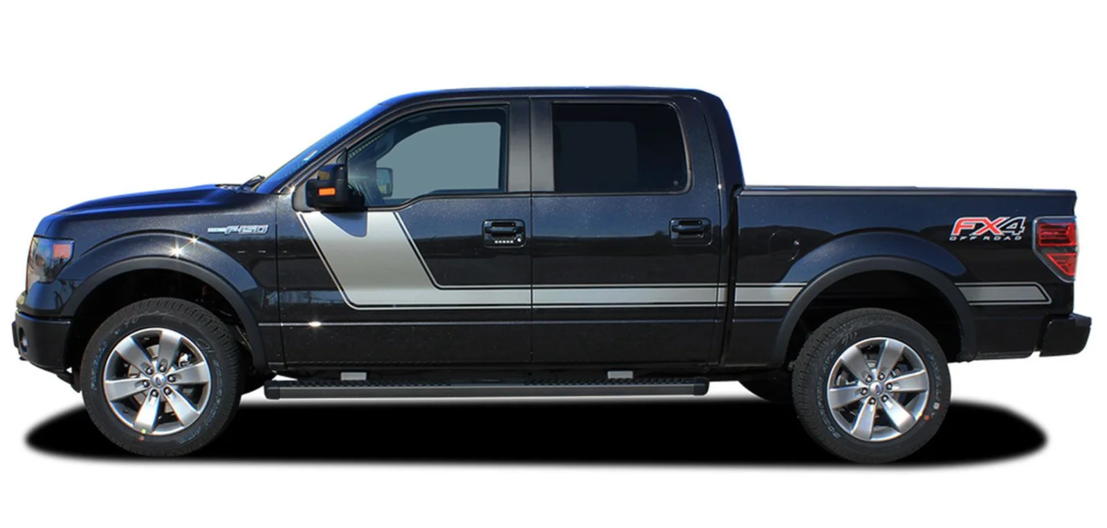 

Fits Ford F150 Side Hockey Arrow Stripes Vinyl Graphics 3M Decal Stickers 09-20