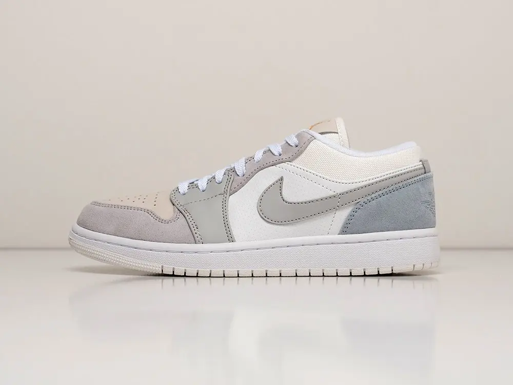 Кроссовки Nike Air Jordan 1 Low Белый Демисезон Мужской | Обувь