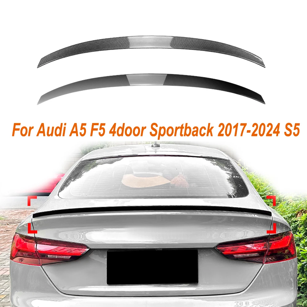 Автомобильное хвостовое крыло фиксированный ветровой спойлер для Audi A5 F5