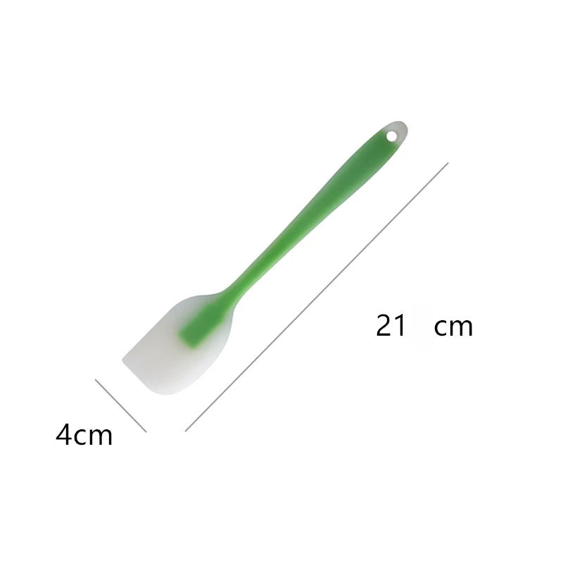 

Инструменты для выпечки, шпатель, встроенный высокотемпературный силиконовый шпатель для крема для торта, шпатель с полупрозрачной головкой, инструменты для выпечки, кухонные инструменты