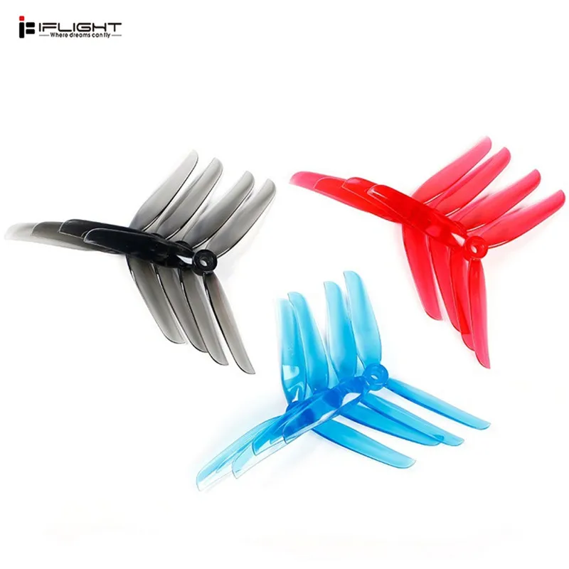 

IFlight Nazgul5 5140 NAZGUL Прочный 5 дюймов Prop 3-Baled пропеллер RC гоночный Дрон плоскость FPV набор аксессуаров 6CW + 6CCW