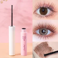 black mascara curling eyelash extension thick no smudging waterproof lengthening long lasting ultra fine eyelash makeup tools