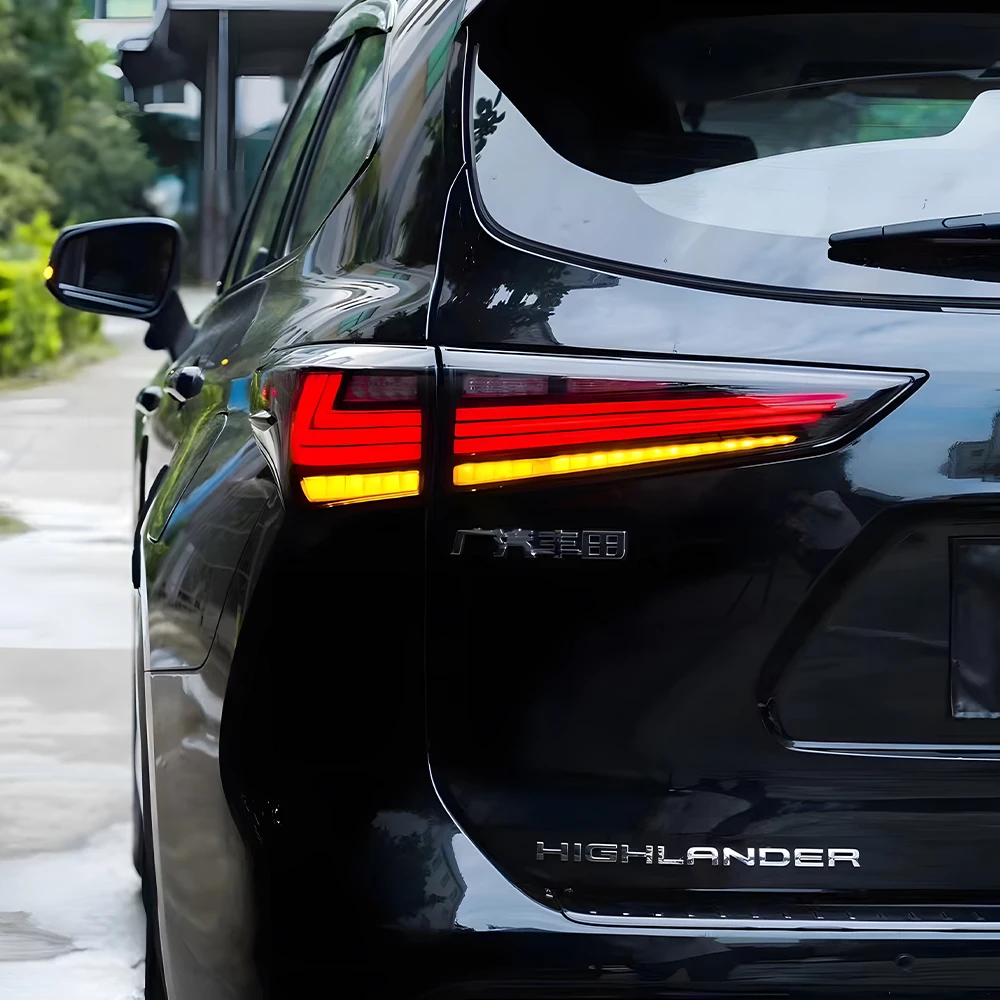 Автомобильный задний фонарь для Toyota Highlander 2022-2023, все новое обновление, светодиодный запуск, анимация, динамический указатель поворота, горячая распродажа, аксессуары (art.: 3920ca3d4ac55) - 3920ca3d4ac55
