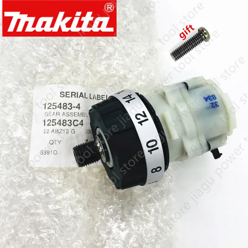 

Редуктор MAKITA 125483-4, редуктор в сборе 1254834 для 6391D DDF453 DDF45RFE BDF443 BDF453 6391D DF457D DF457DWE