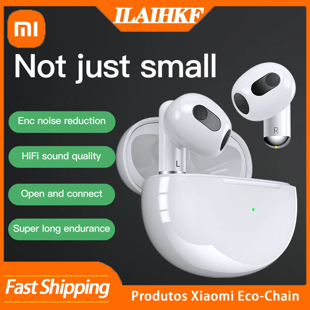 

Xiaomi Pro Wireless Bluetooth TWS Headphones ENC Noise Reduction Earphone Hifi Sound Earpiece Long Endurance Earbuds Airpods Pro
