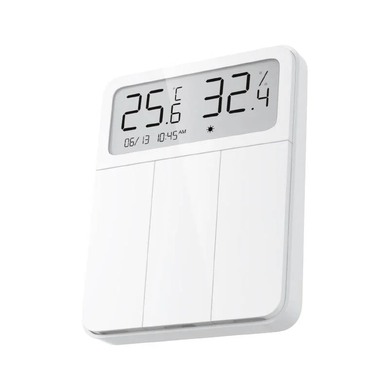 

Настенный выключатель для экрана LD, умное приложение mijia для измерения температуры, влажности, температуры, термометра, удаленного управлен...