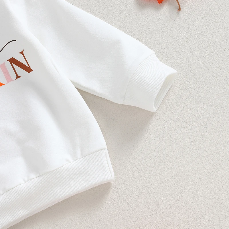 Комплект детских брюк Caoirhny для девочек свитшот с буквенным принтом и юбки одежда