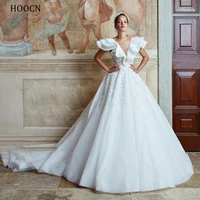 herburnl wedding dress for women v neck strapless backless sweetheart satin princess bride elegant lace bridal gown