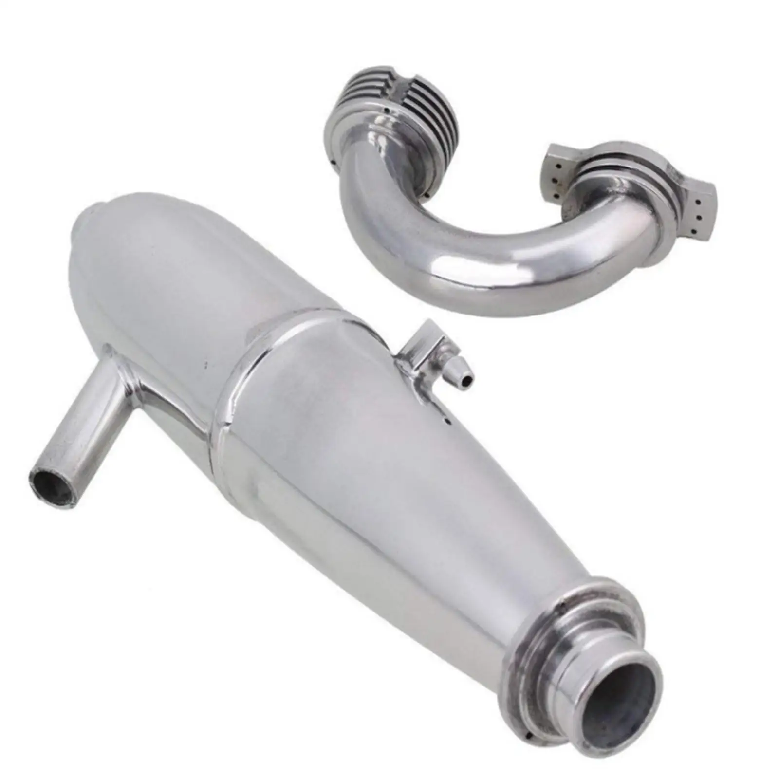 

1/8 обновление трубы выхлопной трубы для HSP 081009 SH Go 21 28 двигатель RC Hobby автомобиль DIY части