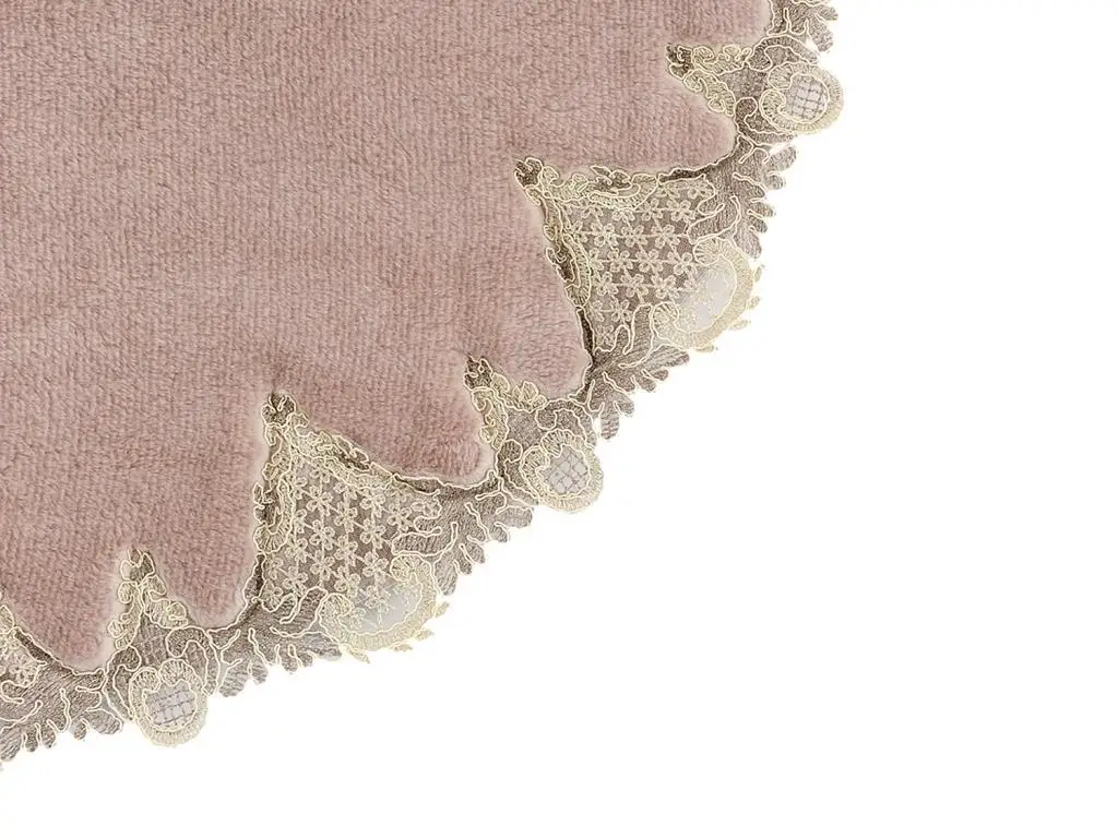 

Amara French Laced 2 Li Bath Mat Pad Cappucino