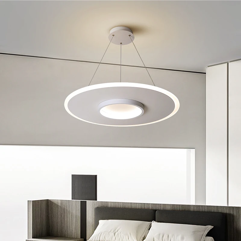 

JJC Modern Simple Style Indoor Chandelier Indoor Lighting Living Room Chandelier Intelligent Control Of Art Handelier