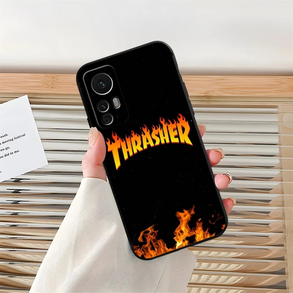 Чехол для телефона Thrashers Funda Xiaomi 14 11T 13 12 Lite Ultra Redmi Note 10 Pro POCO F4 F5 X5 Coque