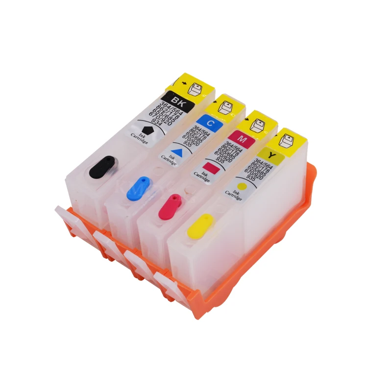 Перезаправляемый картридж KMCYinks 364XL 364 XL с чипом совместимый HP 5520 5524 6510 6520 7510 B109 B110