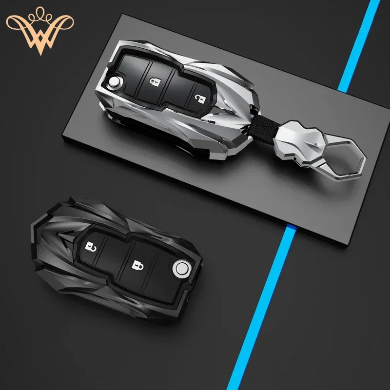 Чехол для дистанционного ключа из цинкового сплава Toyota Prius Camry Corolla CHR C-HR RAV4 Land Cruiser