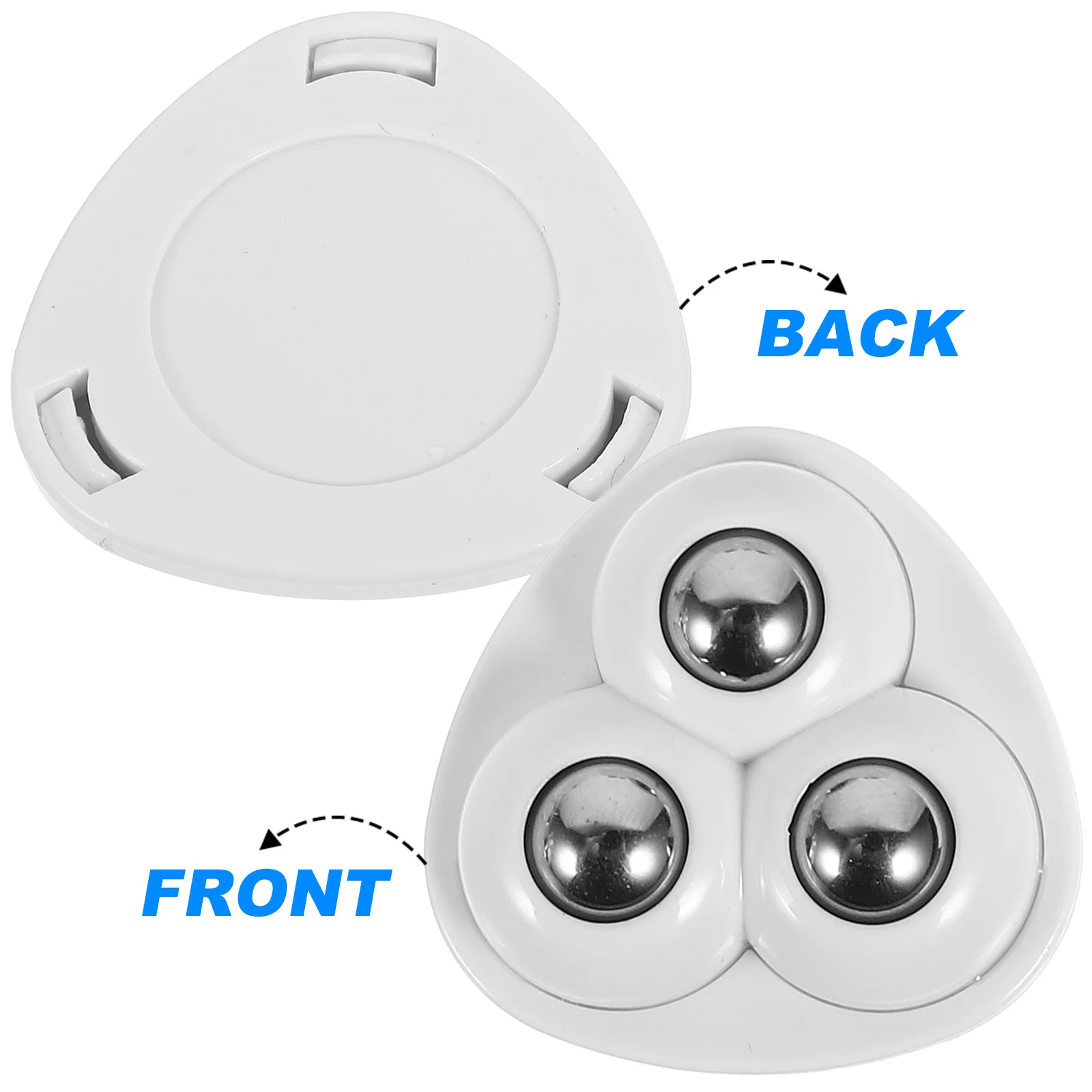 8 шт. паста универсальные колеса клейкие мини-ролики контейнеры для хранения