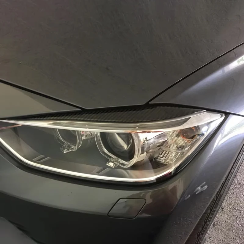 Аксессуары для BMW 3 серии F30 320i 325i 316i автомобильные фары из углеродного волокна