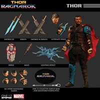 original mezco one12 marvel thor anime action collection figures model toys gifts for kids in stock