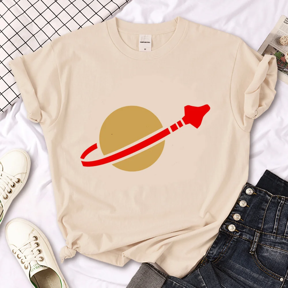 

Классическая космическая женская футболка с рисунком манга, Аниме Комикс, Женская смешная одежда Манга