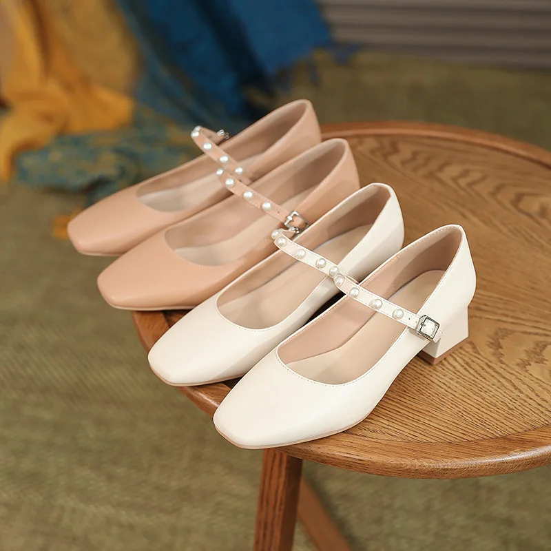 

Shallow Mouth Hoof Heels Slides PU Med Rubber Shallow Mouth Med PU Hoof Heels Rubber