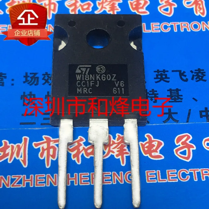 

Free shipping STW18NK60Z W18NK60Z TO-247 600V 16A 10PCS