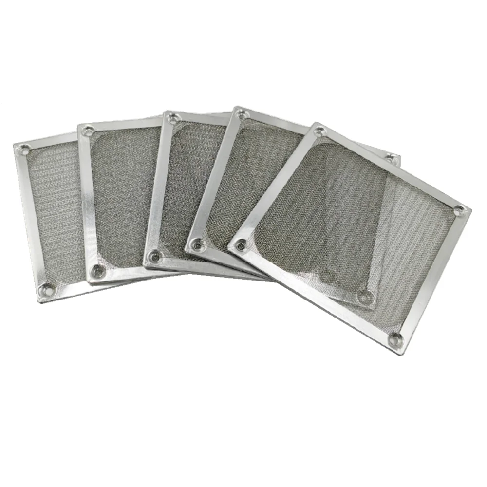5 PCS Stainless steel Metal Cooling Fan Grill Cover Radiating Protective Cover Net Filter Guard 120mm Fan Net