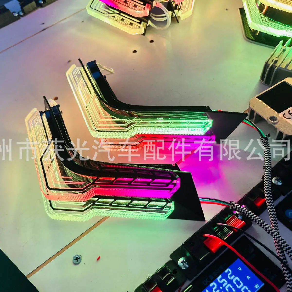 INNOVA new reborm 5D diamond красочный PMMA светильник guide phantom WRGB угловой фонарь поворота