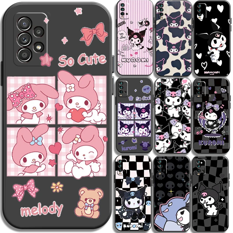 

TAKARA TOMY Hello Kitty Phone Cases For Xiaomi Redmi Note 10 10S 10 Pro POCO F3 GT X3 GT M3 Pro X3 NFC Soft TPU Coque