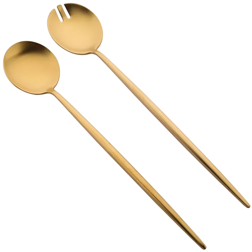 

Сервировочные ложки из нержавеющей стали, набор 2 шт.